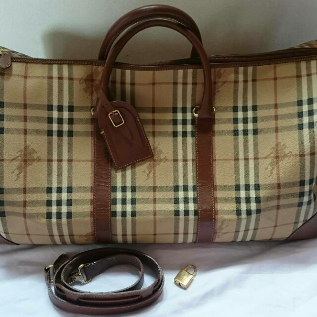 Burberry Keepall with Long Strap, Women 