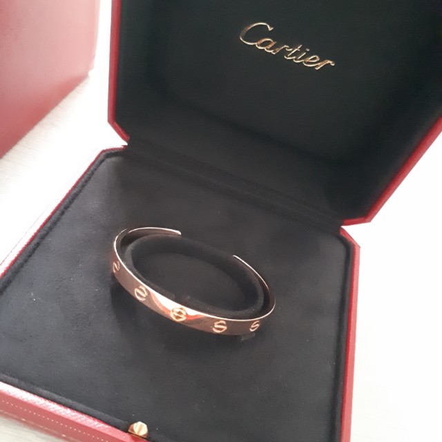 CARTIER LOVE CUFF *price reduced 
