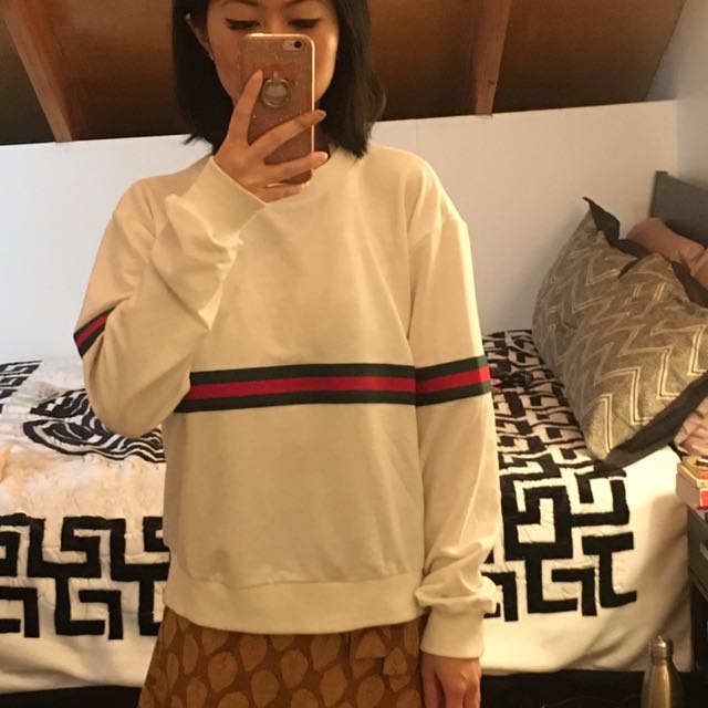 Cute Gucci Pattern Sweater Women S Fashion Clothes On Carousell