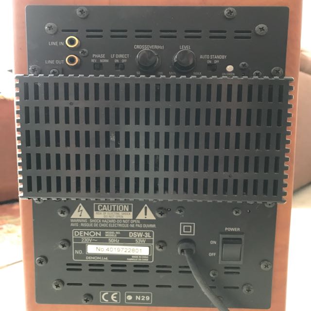 Denon Subwoofer, Audio, Soundbars, Speakers & Amplifiers on Carousell