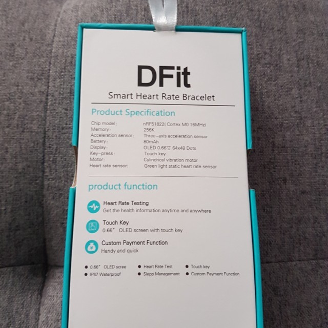 DFit Smart heart rate bracelet Mobile Phones Gadgets Wearables
