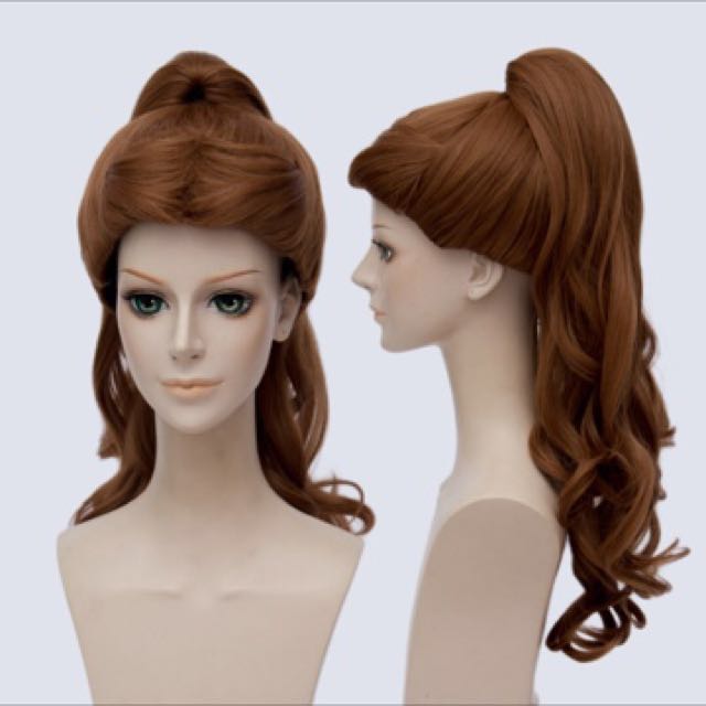 Disney Special Princess Belle Beauty And The Beast Full Wig