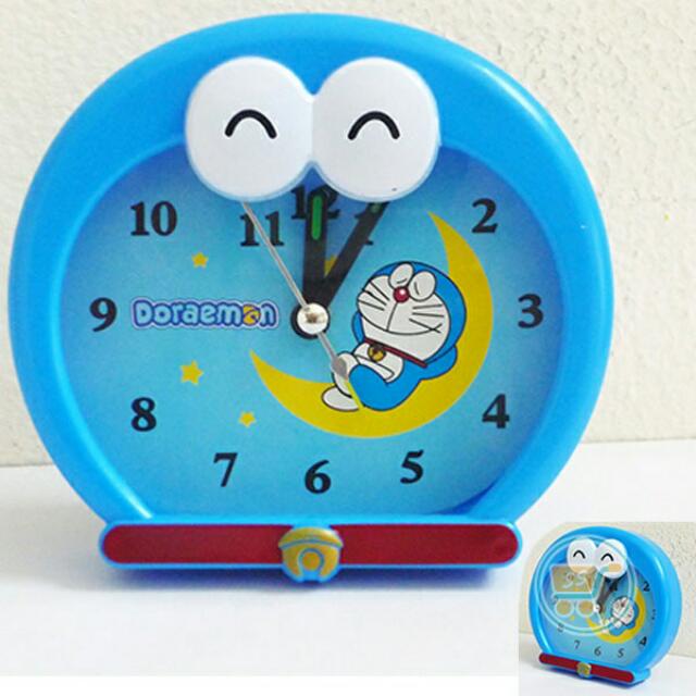Jam Doraemon Mungil Desain Kerajinan Tangan Lainnya Di Carousell