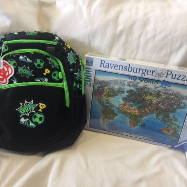 smiggle soccer backpack