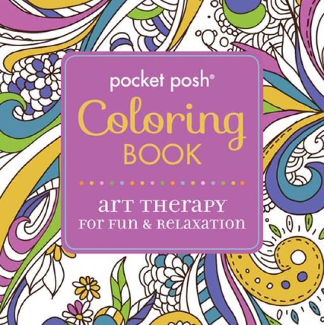 Pocket posh colouring book, Hobbies & Toys, Books & Magazines, Children
