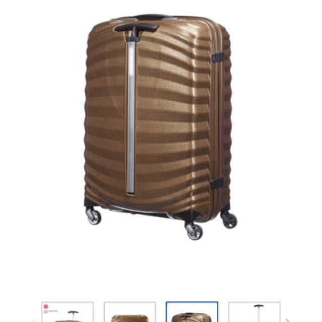 samsonite lite shock spinner 28 inch