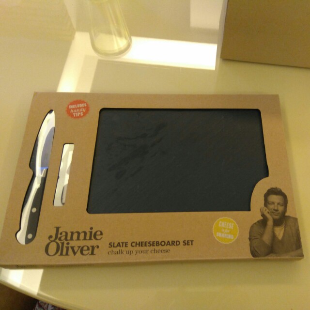 Slate Cheese Board Set (Jamie Oliver), TV & Home Appliances, Kitchen