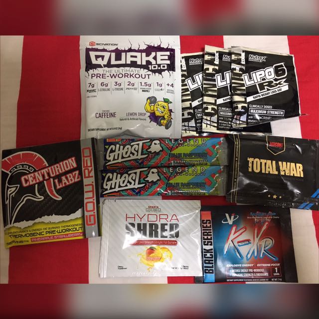 Hyde Pre Workout Samples