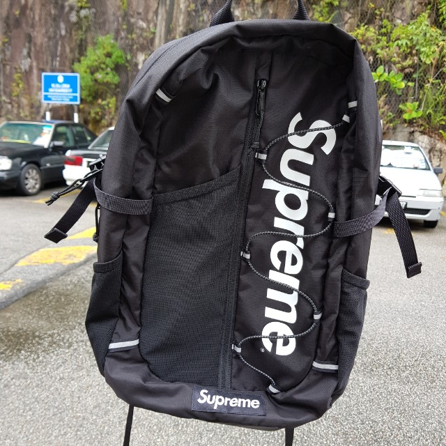Supreme SS17 Backpack, Men's Fashion, Bags, Backpacks on Carousell