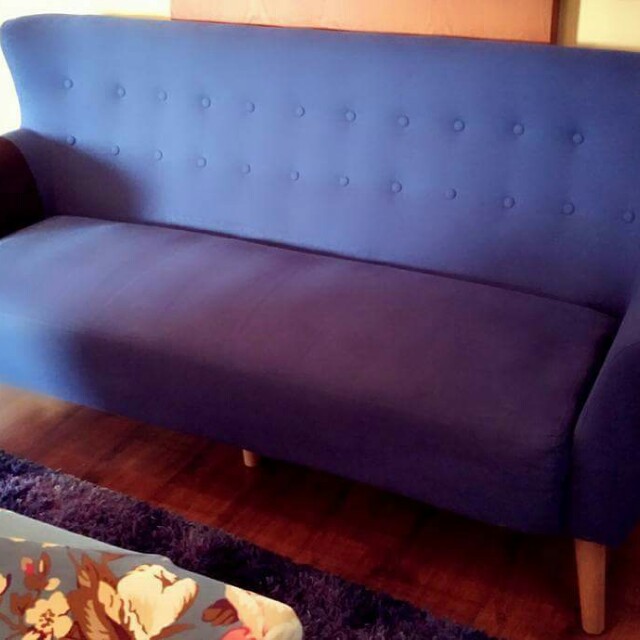 Vhive 3 seater sofa, Furniture & Home Living, Furniture, Sofas on Carousell