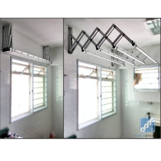 Ceiling Mounted Drying Rack Singapore | Shelly Lighting