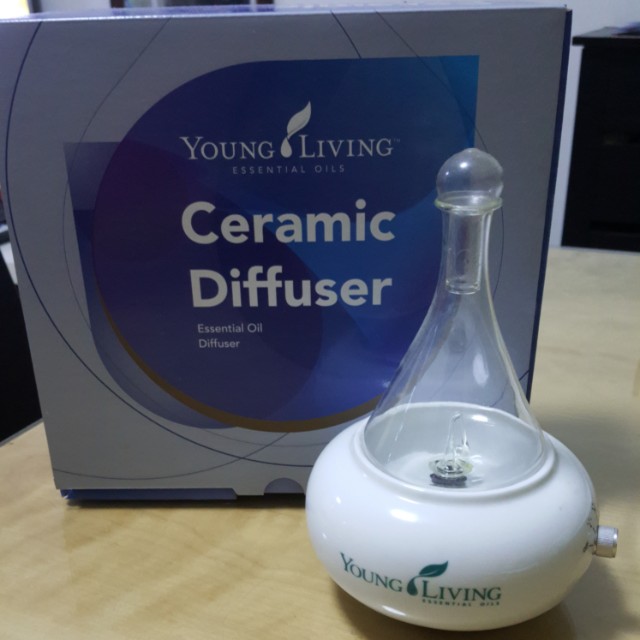 Young Living Ceramic Diffuser Health Beauty Skin Bath Body On Carousell
