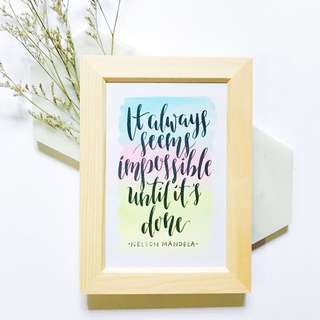 Promo: Rainbow Ombré Frame Set