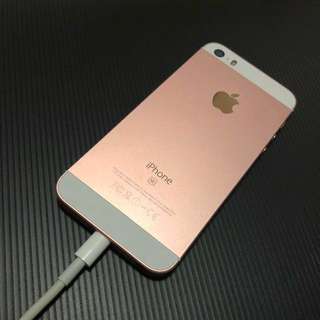 iPhone SE 64GB (Rose Gold) • used for 7 months
