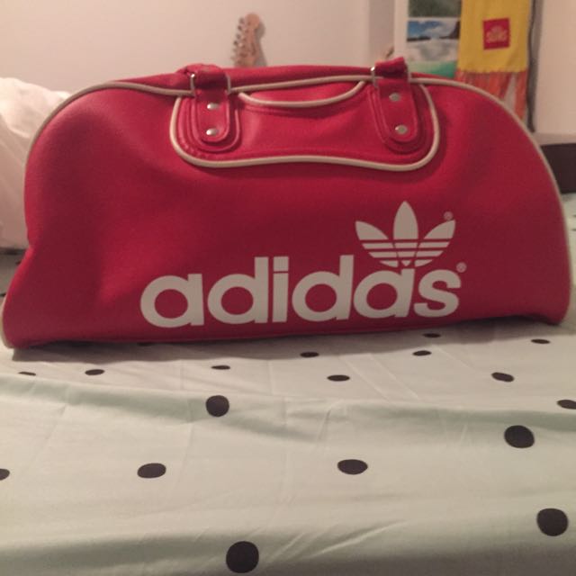 property of adidas bag