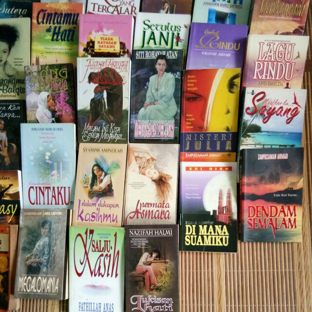 Buku Novel Melayu Books Stationery Books On Carousell