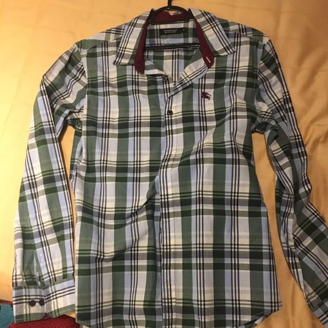Burberry Black Label Button Up shirt, Men's Fashion, Tops & Sets, Formal  Shirts on Carousell