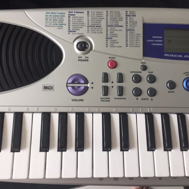 Casio MA150 keyboard, Hobbies & Toys, Music & Media, Musical