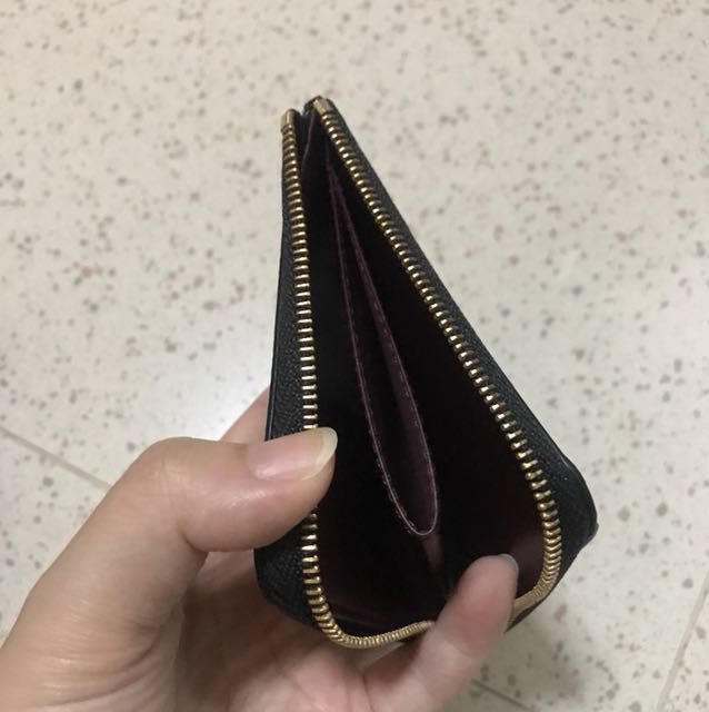 charles and keith casual zip pouch