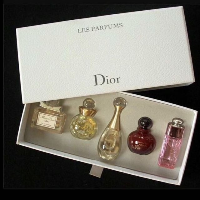 Christian Dior les parfums 5in1 set, Beauty & Personal Care, Face, Face ...