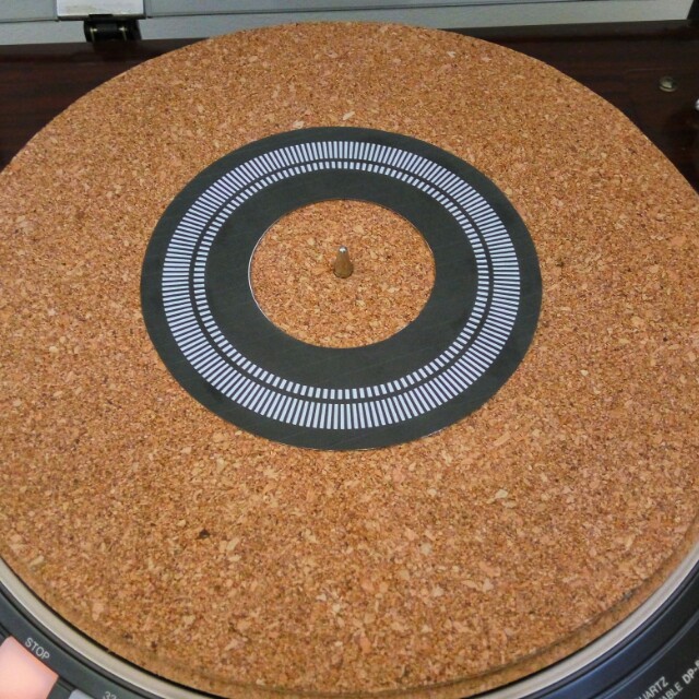 Cork Mat for turntables, Audio, Other Audio Equipment on Carousell