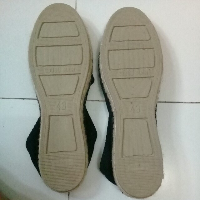 Espadrille clearance cousu main