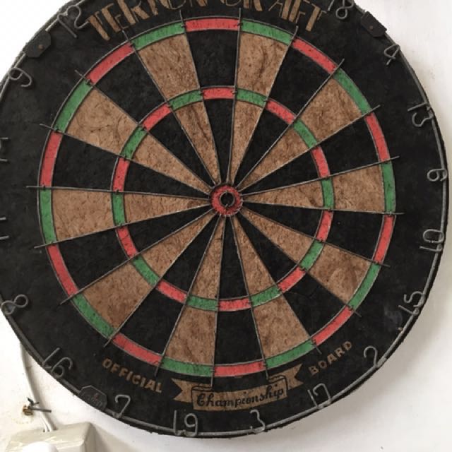 Terton craft dart board clearance