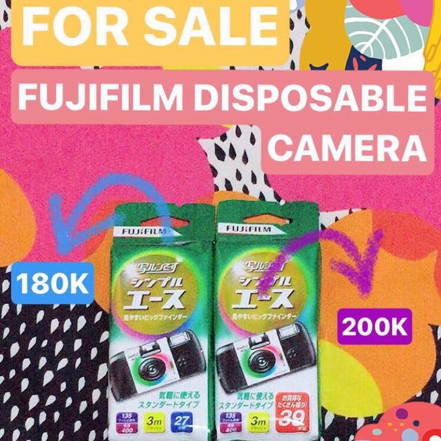 DISPOSABLE CAMERA FUJI FILM, Fotografi di Carousell