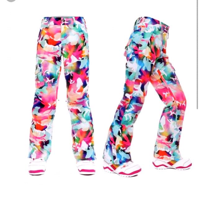 Rainbow ski pants Clearance