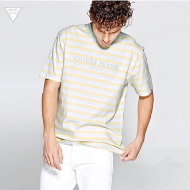 GUESS X ASAP ROCKY ICE CREAM COTTON CANDY CLUB DAVID 3 STRIPE