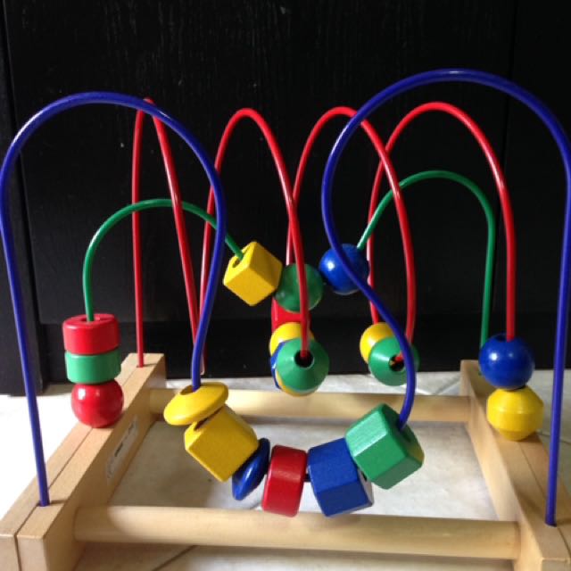 ikea bead maze toy