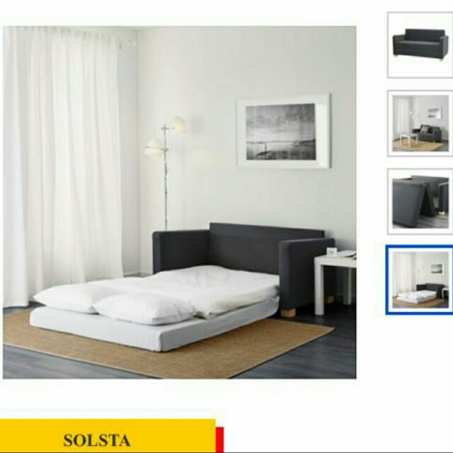 IKEA Solsta Sofa Bed, Furniture & Home Living, Furniture, Sofas on