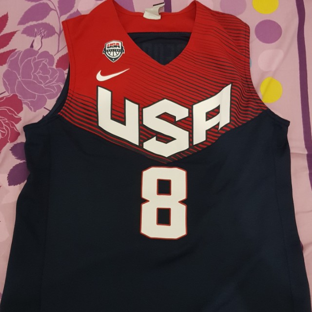 paul george usa jersey for sale