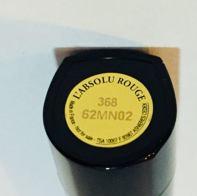 Lancome mini lipstick 368 (Category: Makeup) located in Manila. Submitted by trendystash (Listing ID 130532545, Image 3). Description: Brand new Authentic .