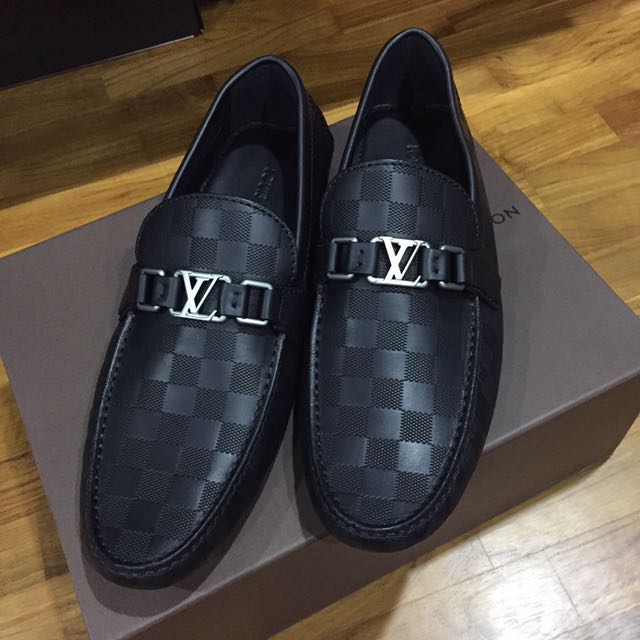 Louis vuitton men loafers size 10(no receipt provided), Men&#39;s Fashion, Footwear on Carousell