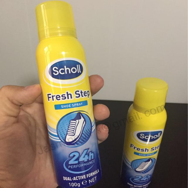 scholl fresh step shoe spray