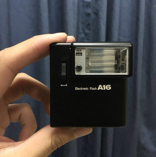 Olympus XA with powerful A16 Flash, Photography, Photography