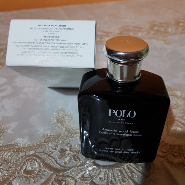 Polo black deals aromatic wood fusion