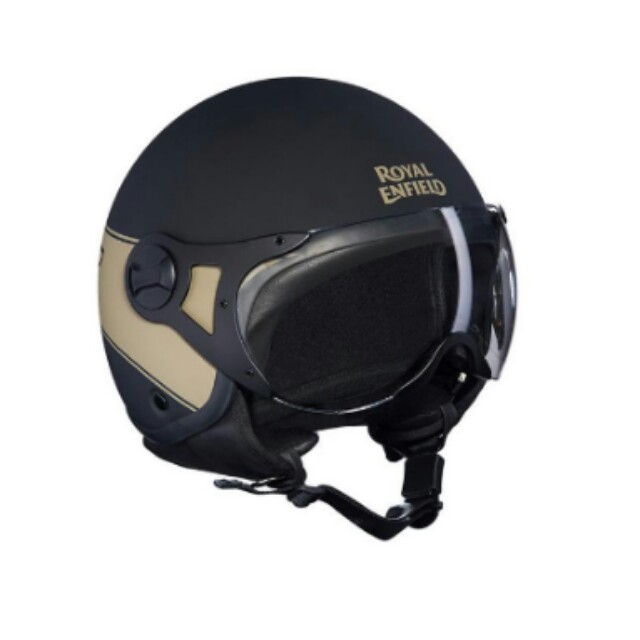 royal enfield helmet matt black