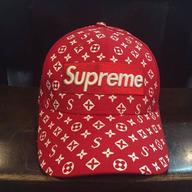 supreme x lv cap