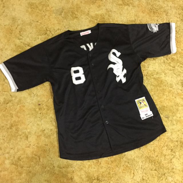 Youth Chicago White Sox Bo Jackson Mitchell Ness Black Cooperstown
