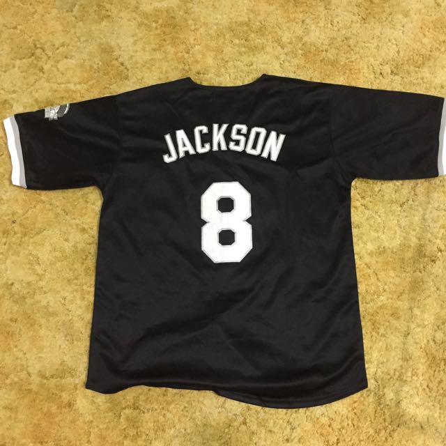 Youth Mitchell & Ness Bo Jackson Black Chicago White Sox