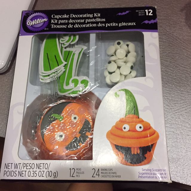 Wilton Halloween Cupcake Decorating Kit Home Appliances On Carousell