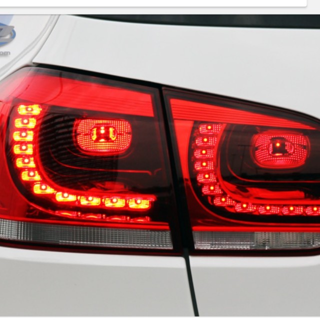 WTB vw mk6 Golf R tail lights, Car Accessories on Carousell