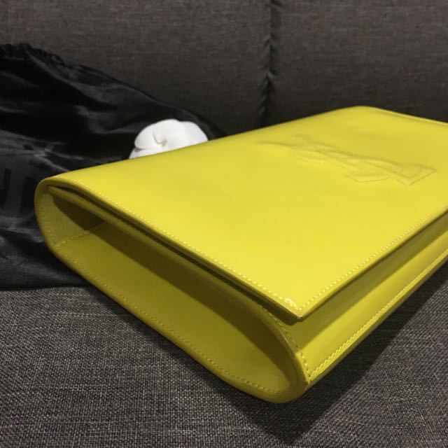 Neon ysl clutch online