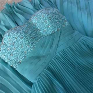 Beautiful Mint Green/ Blue Prom & Graduation Dress!