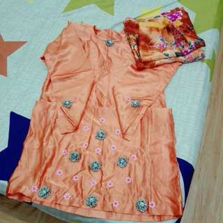 Floral Baju Kurung