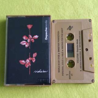DEPECHE MODE. violator.  Cassette tape not vinyl