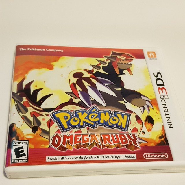 [3DS games] Pokemon Omega Ruby, Video Gaming, Video Games, Nintendo on ...