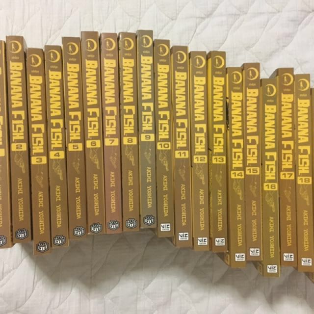 Banana Fish Manga Books Stationery Comics Manga On Carousell